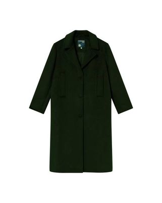 Green wool Rita coat
