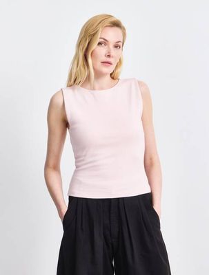 Kurzes Tanktop Maya in Abendrosa