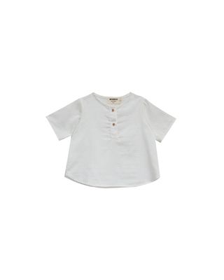 Baby Woven Placket Tee
