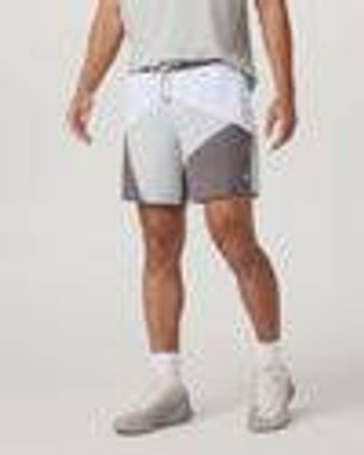 Kore Short X3 Lined 7" | Men's Sky Grey Athletic Fit Shorts | Vuori
