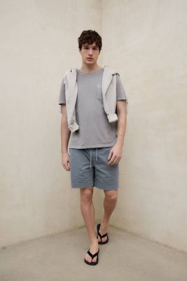 DARK GREY ALMA T-SHIRT