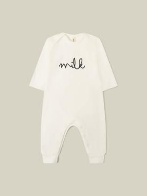 Natural MILK Playsuit