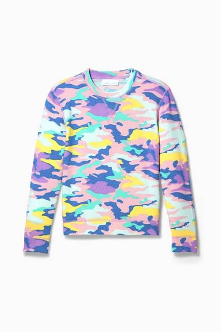 Camo Rainbow Crazysoft Crew - FINAL SALE