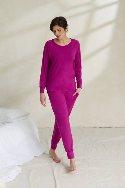 Relaxed Long Sleeve Top + Harem Pant