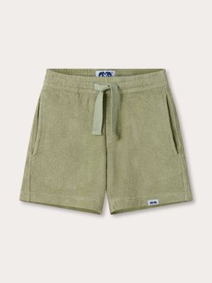 Kids Kerala Green Holmes Terry Shorts