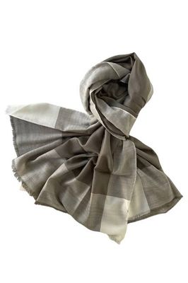 Yak Wool Shawl ACCENT Tan