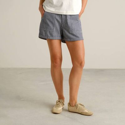 DEDICATED - Shorts Vedum Work Stripe Blue