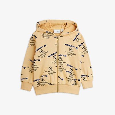 Alien City FC Print Zip Hoodie