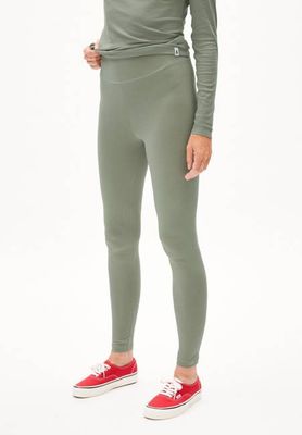 FARIBAA LEGGINGS | grey green