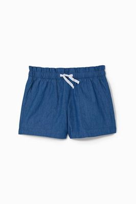 Chambray Cinch Short