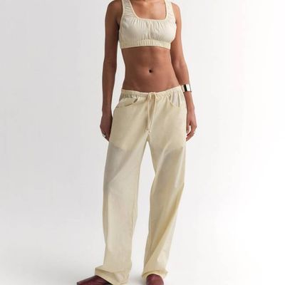 Organic Poplin Essential Pant