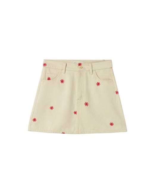 Mini hand embroidered Kimmy skirt