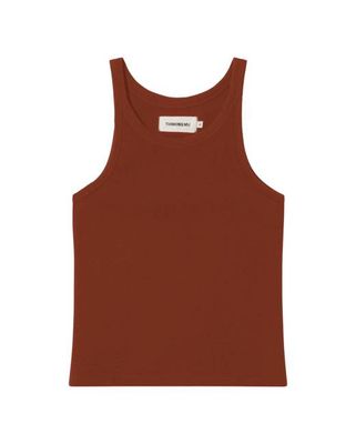 Brown Harriet halter top