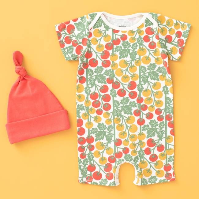 Baby Gift Bundle - Tomato Vines Red & Yellow