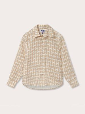 Kids Pina Colada Abaco Linen Shirt