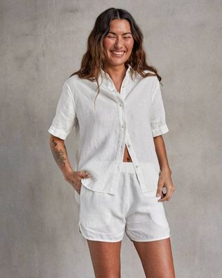 Laurel Linen Shirt - Outerworn