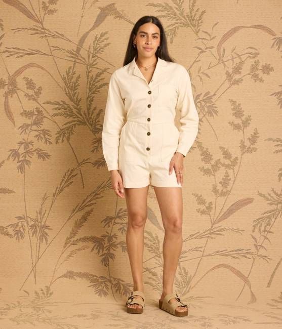 Scorpio Romper - Pearl