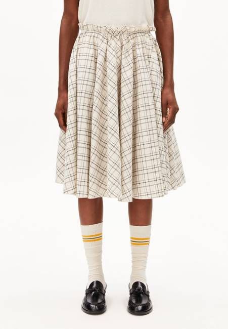 CHECK CIRCLE  SKIRT
