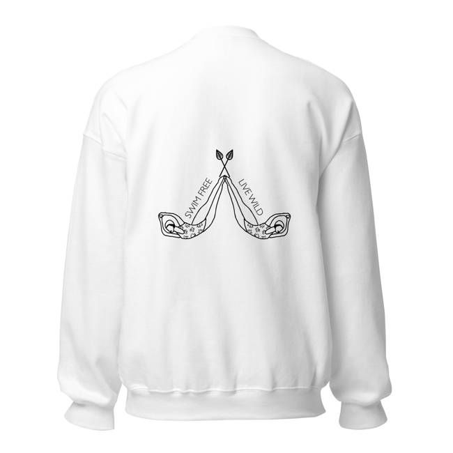 Swim Free Live Wild Sweatshirt