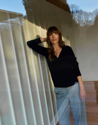 The Fine V - Marineblau