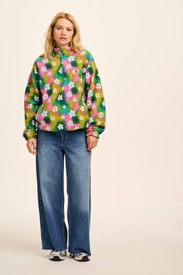 Stevie - Polar Fleece in Tie Dye Daisy Lu
