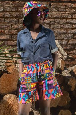 Tahj Unisex Shirt in Organic Denim