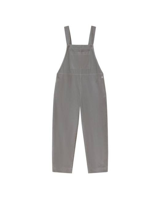 Grey relaxed corduroy Luz jumpsuit