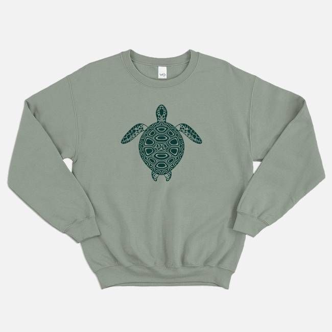 Turtle Carapace Sweatshirt (Unisex)