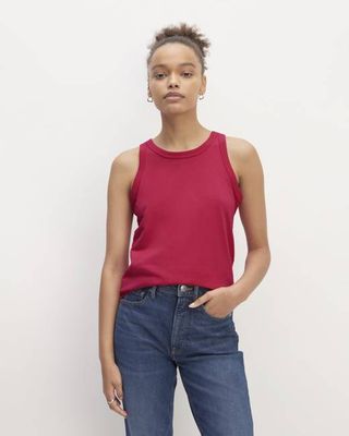 The Tank in Essential Cotton | Red Currant