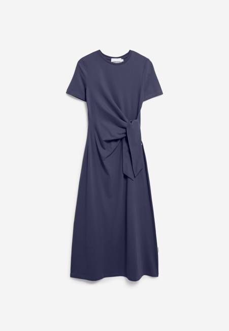 JELTAA JERSEY DRESS | tinted navy