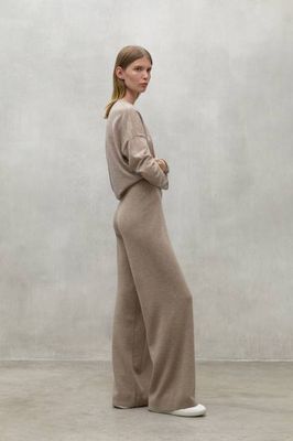BEIGE CABRI TROUSERS