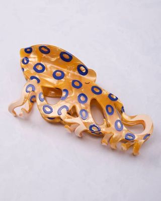 Orange Combo - Blue Ringed Octopus Claw Clip - The Diva Soap