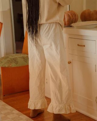Boxer Pant - Cream