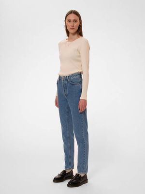 Breezy Britt Casual Blue regular tapered jeans | Nudie Jeans
