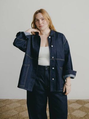 Loretta Jacket, Tencel Denim, Rinse