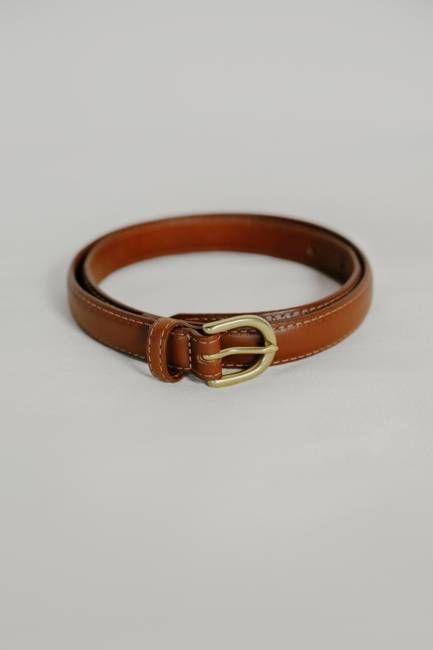 Classic Belt, Leather, Brown