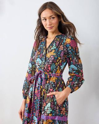 Garden Menagerie - One in A Million Dress - Ink