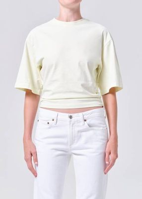 Shari Tee in Lemon Drop