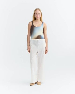 Brown swimsuit glass Amalfi