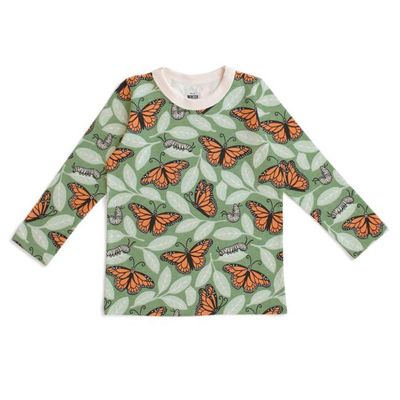 Long-Sleeve Tee - Monarchs Dark Green