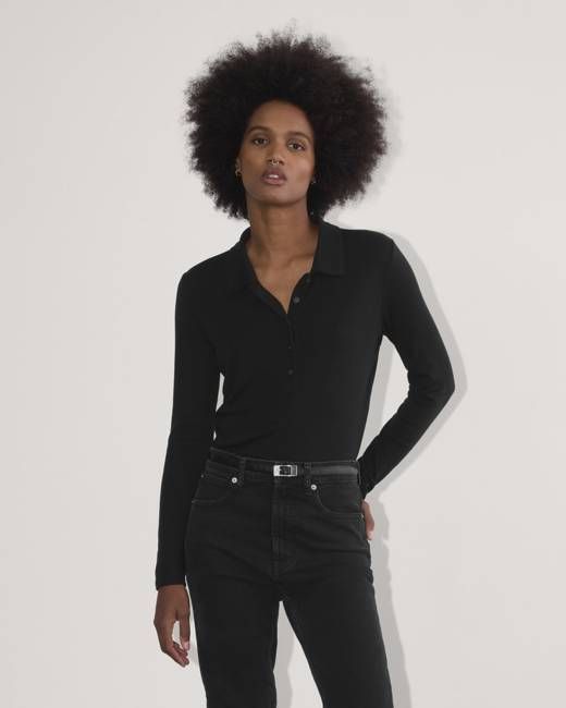 The Henley in Butterluxe | Black