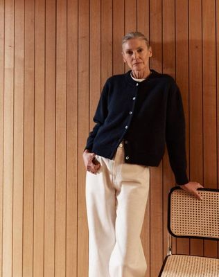 The Easy Cardigan - Navy