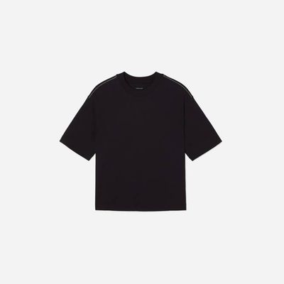 The Premium Weight Relaxed Tee | Black