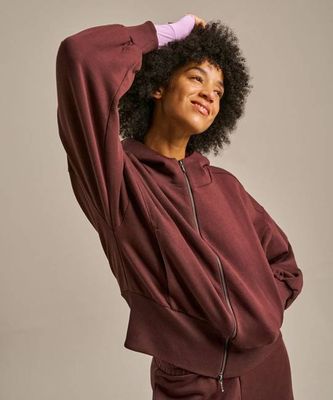 Athletic Zip Through Hoody