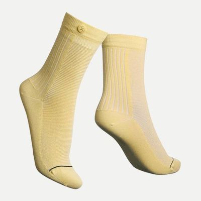 2 Way Rib - Soft Yellow