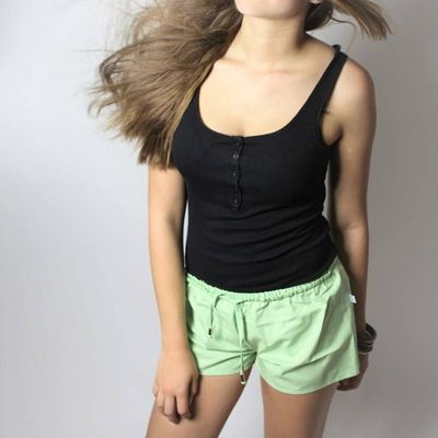 Bio-Shorts Smölla matcha (grün) - kaufen