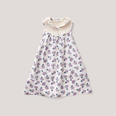 Dottie Dress, Carnation Print, Pansy