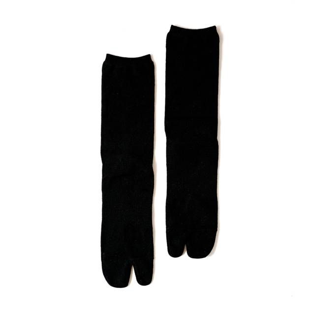 NODAL Australian Merino Wool Tabi Sock Black