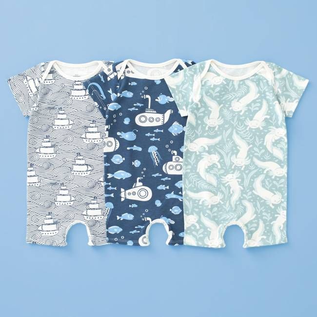 Nautical Summer Romper Bundle