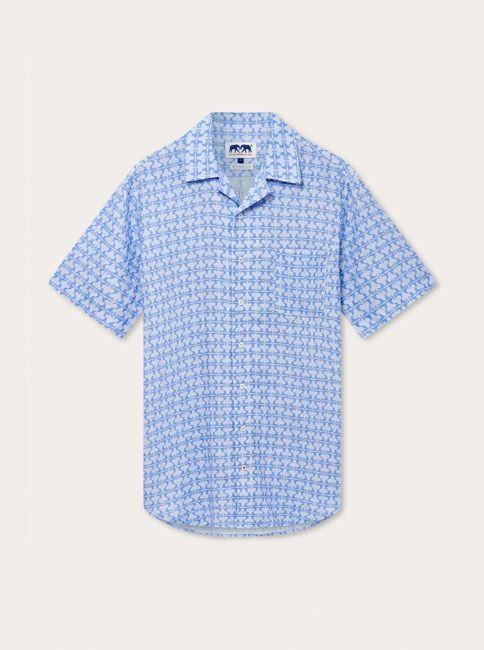 Men's Sealed with A Kiss Arawak Linen Shirt